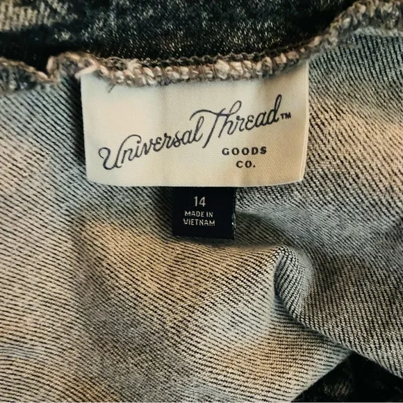 NWOT Universal Thread Acid Wash Jumpsuit 14 - Picture 4 of 7